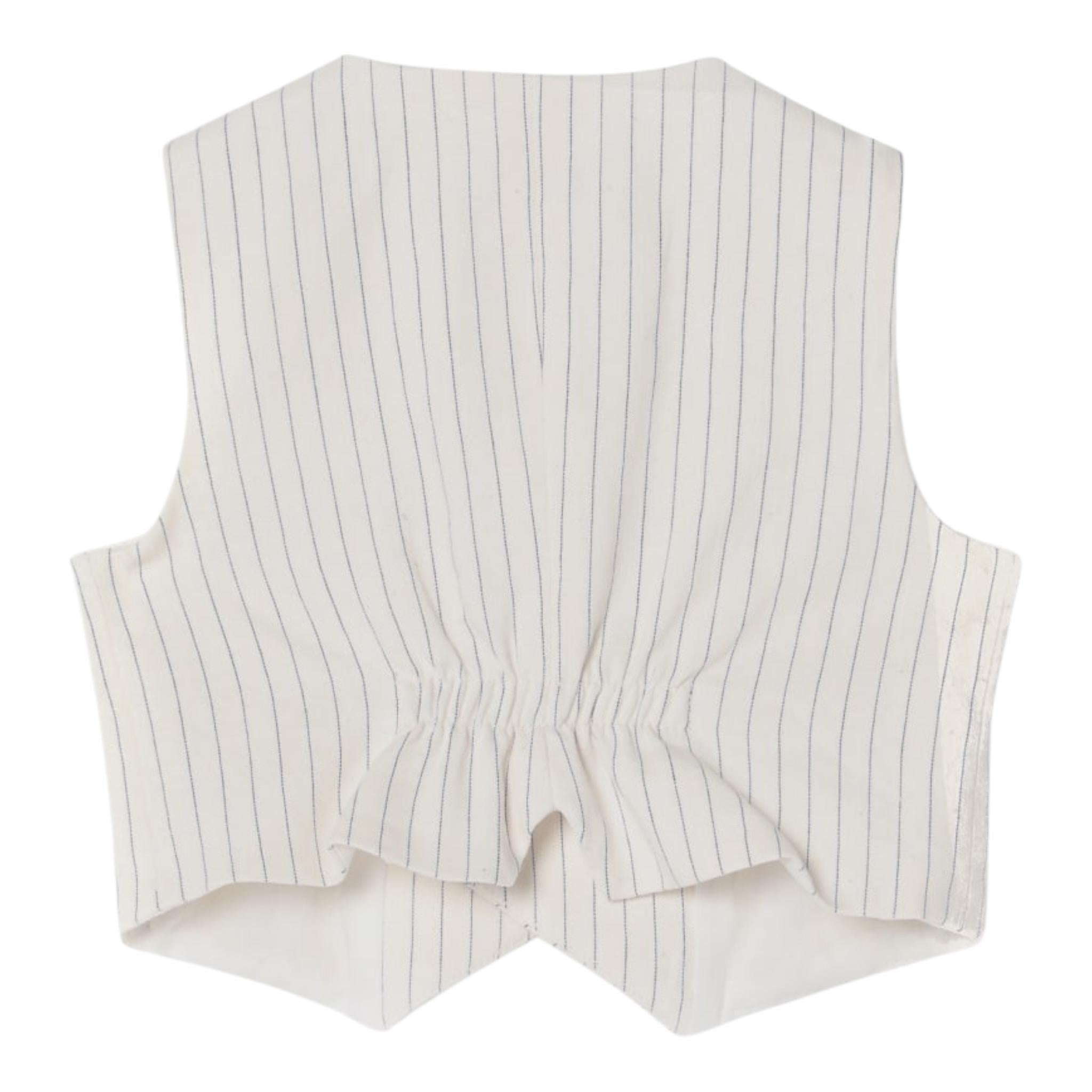 Il Gufo Gilet Tinta Unita per Neonato P25GI055C1086 PANNA IL GUFO 