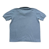 Saint Barth Polo Tinta Unita Mezza Manica per Bambino 00165L AZZURRO SAINT BARTH 