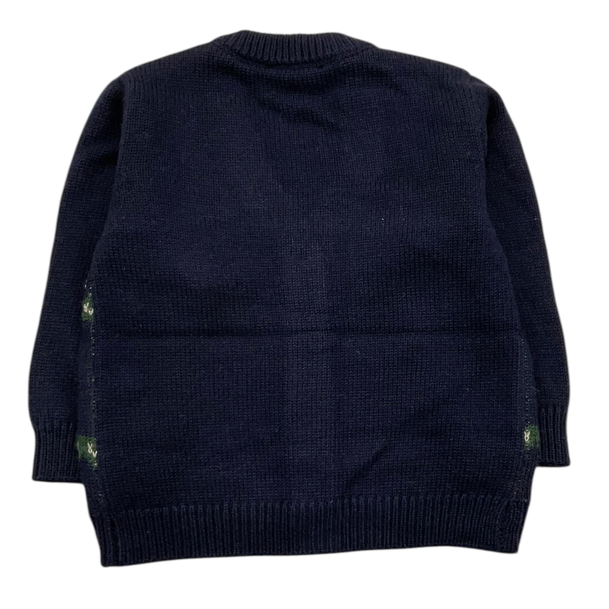 LALALU' completo 3 pezzi cardigan-camicia-pantalone Blu per Bambino CTL012N BLU LALALU' 