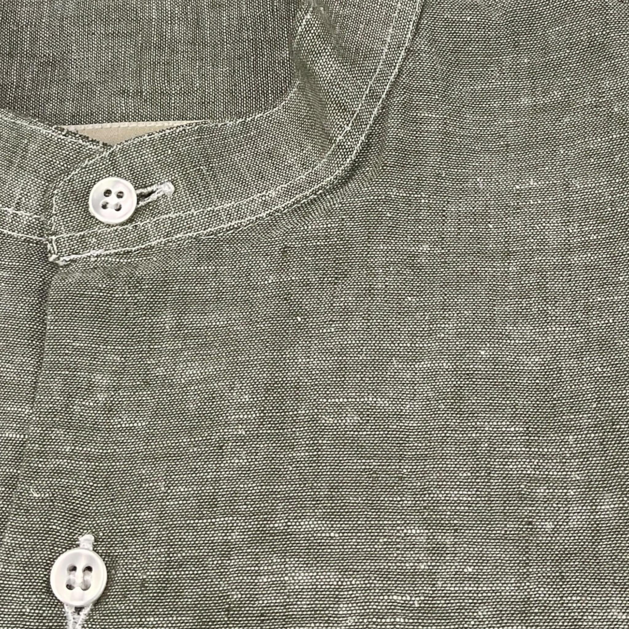 Louis Dieudonne' Camicia Tinta Unita Mezza Manica con Collo Coreano per Bambino DJDJJ GRIGIO LOUIS DIEUDONNE' 