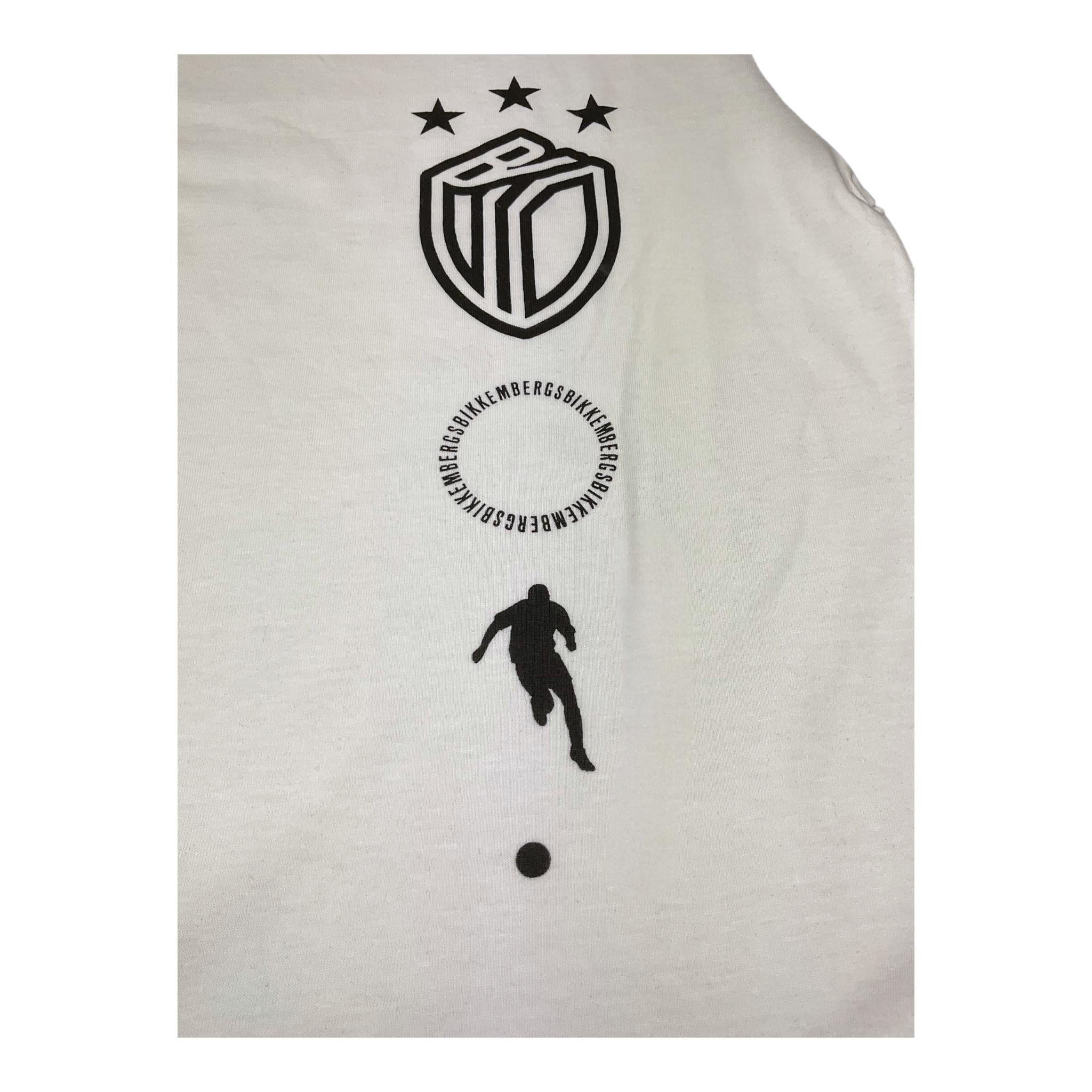Bikkembergs Completo 2 Pezzi T-Shirt-Bermuda per Bambino BK3227 BIANCO/NERO BiKKEMBERGS 