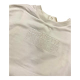 ELISABETTA FRANCHI felpa chiusa girocollo tinta unita con ricamo logo Panna per Neonata EGFE046 PANNA ELISABETTA FRANCHI 