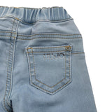 Liu Jo Jeans tinta unita con Elastico In Vita Azzurro per Neonata HA4003 AZZURRO LIU JO 