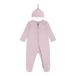 Levi'S Set Tutina-Cappello Tinta Unita per Neonata 6EK247 ROSA LEVI'S 