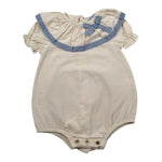 Babidu Pagliaccetto Tinta Unita con Fiocco per Neonata 33402 BEIGE BABIDU 