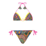 4Giveness Costume 2 Pezzi Triangol-Slip Multicolor per Bambina 125GBWBK5102 MULTICOLOR 4GIVENESS 