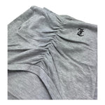 Juicy Couture Felpa con Cappuccio Tinta Unita per Bambina JBX6698 GRIGIO JUICY COUTURE 
