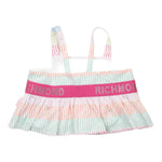 John Richmond Top Giromanica Stampe Logo Bianco per Bambina RGP25041TO BIANCO JOHN RICHMOND 