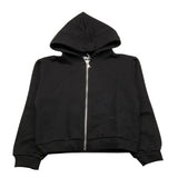 U+è BY MISS GRANT felpa con zip e cappuccio tinta unita Nero per Bambina UE1618 NERO U+è BY MISS GRANT 