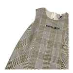 TRUSSARDI abito giromanica stampa fantasia Grigio per Bambina TGA25041 GRIGIO TRUSSARDI 