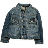 Daniele Alessandrini Giubbino Tinta Unita In Denim per Neonato 1295D0894 BLU DANIELE ALESSANDRINI 