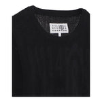 Maison Margiela Maglia Tinta Unita Girocollo per Bambino M60781M NERO MAISON MARGIELA 