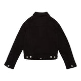 Dsquared2 Giacca In Denim Tinta Unita con Stampa per Bambino DQ2132X NERO DSQUARED2 