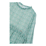 MAYORAL abito in camicia tinta unita con fantasia Verde per Bambina 4913 VERDE MAYORAL 