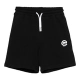 Msgm Bermuda In Felpa Tinta Unita con Logo per Bambino S5MSJBBE281 NERO MSGM 