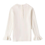 SARABANDA maglia tinta unita manica lunga Panna per Neonata A297 PANNA SARABANDA 