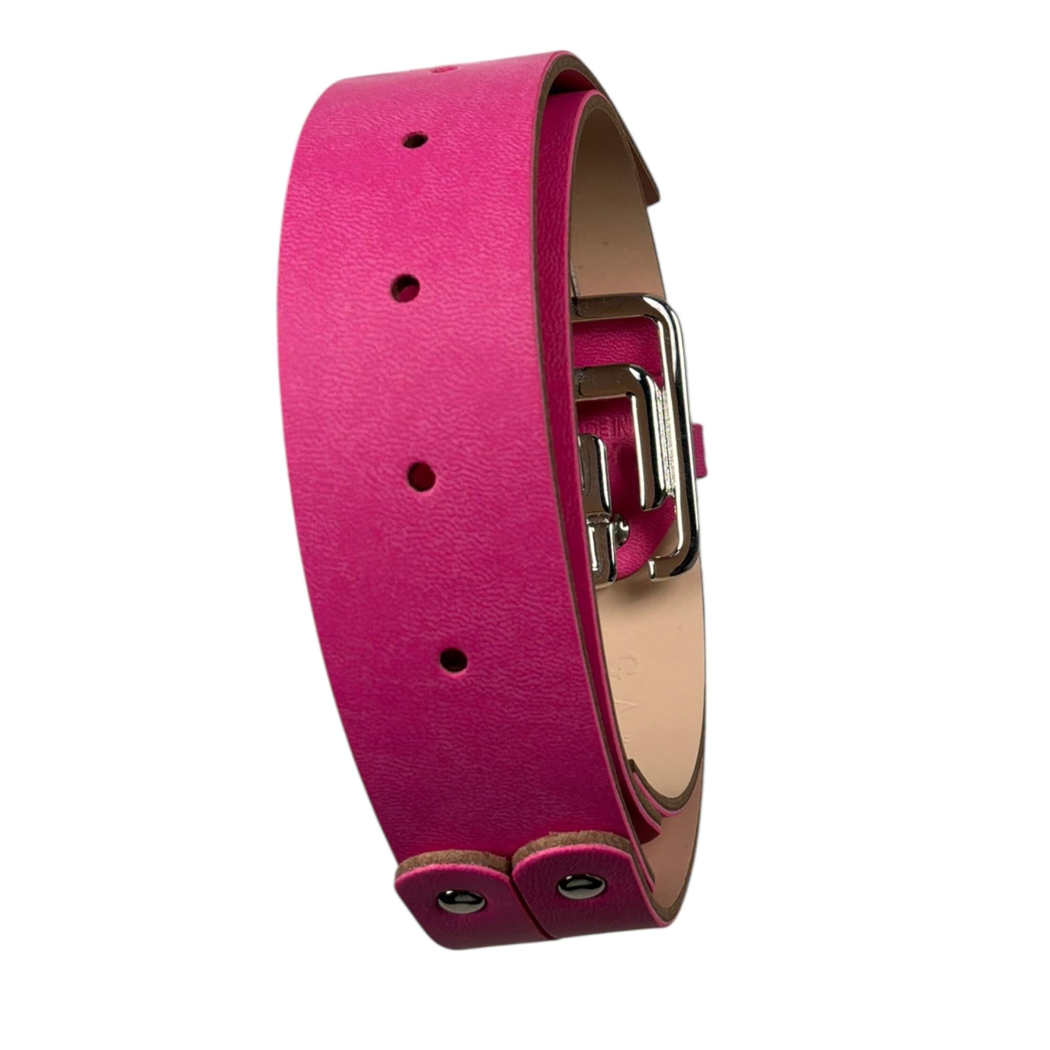 Gaelle Cintura tinta unita con Logo Rosa per Bambina 2746AB00536 ROSA GAELLE 