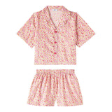 Il Gufo Completo 2 Pezzi Camicia-Short per Bambina P25DP489C4139 BIANCO/ROSA IL GUFO 