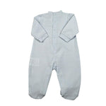 Lalalu' Tutina Tinta Unita con Stampa per Neonato TJL505PM AZZURRO LALALU' 