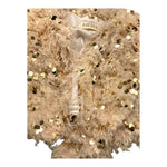 Dou Dou Coprispalle Tinta Unita con Paillettes per Bambina DQ2A44 ORO DOU DOU 