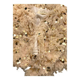 Dou Dou Coprispalle Tinta Unita con Paillettes per Bambina DQ2A44 ORO DOU DOU 