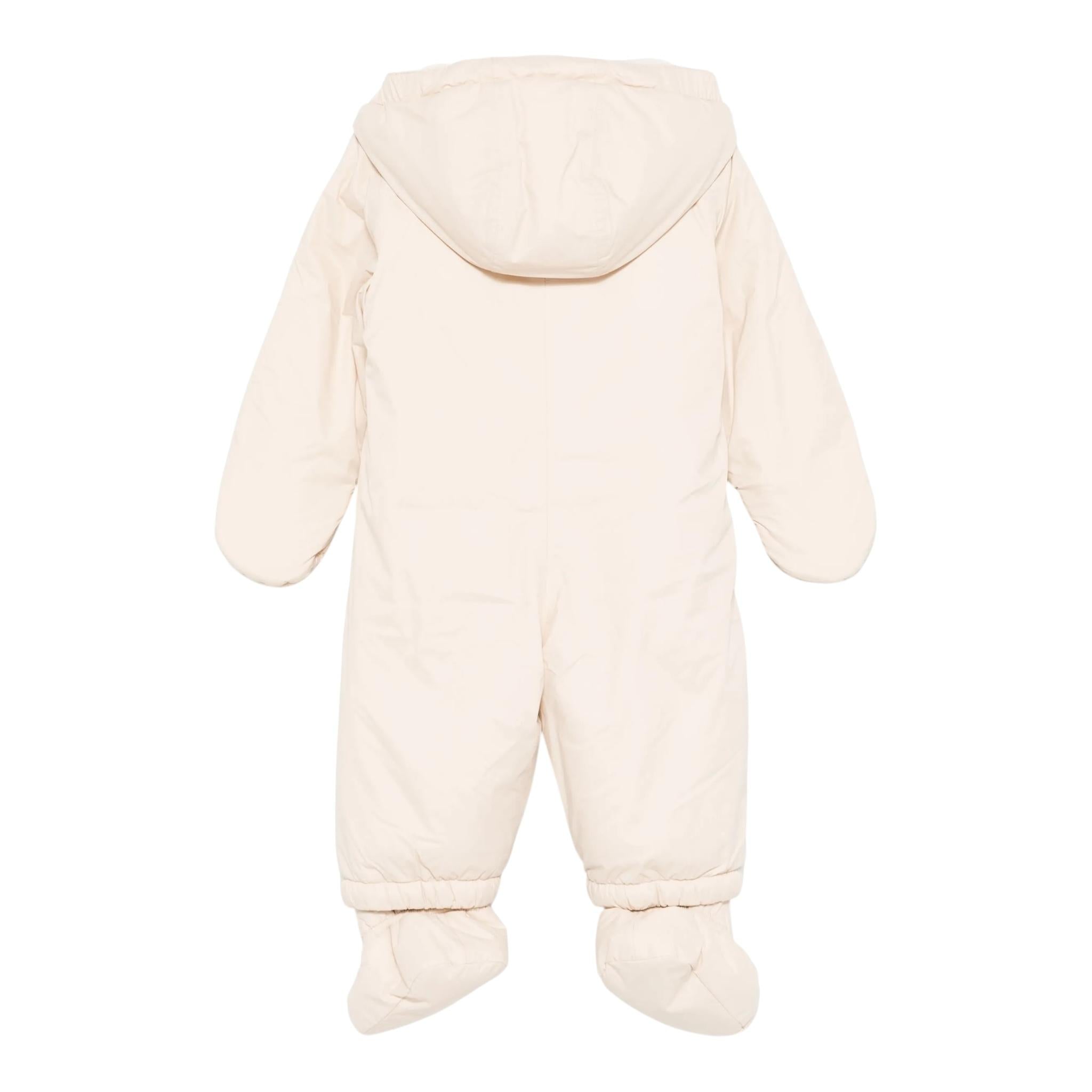 K-WAY eskimo tinta unita con cappuccio e zip Beige per Neonato K51218W BEIGE K-WAY 