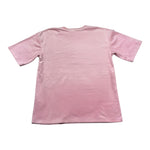 Juicy Couture T-Shirt In Velluto Tinta Unita per Bambina JBX6618 ROSA JUICY COUTURE 