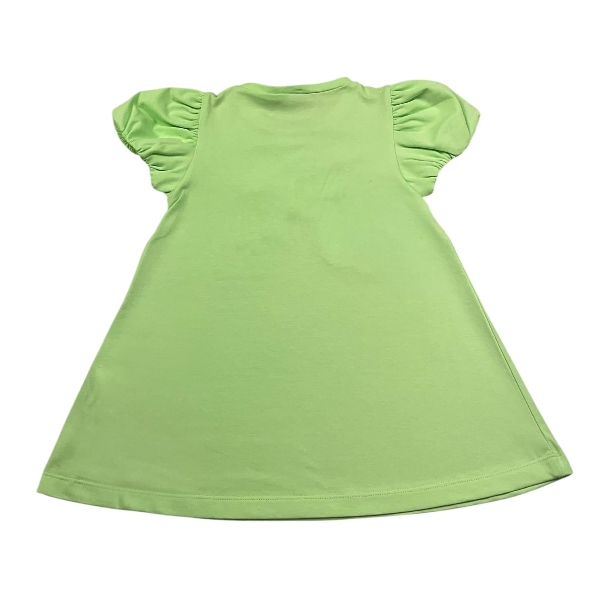 Liu Jo Abito Tinta Unita con Brillantini per Neonata KA5037N VERDE LIU JO 