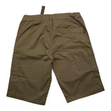 Woolrich Bermuda Tinta Unita Con Elastico In Vita Verde Per Bambino