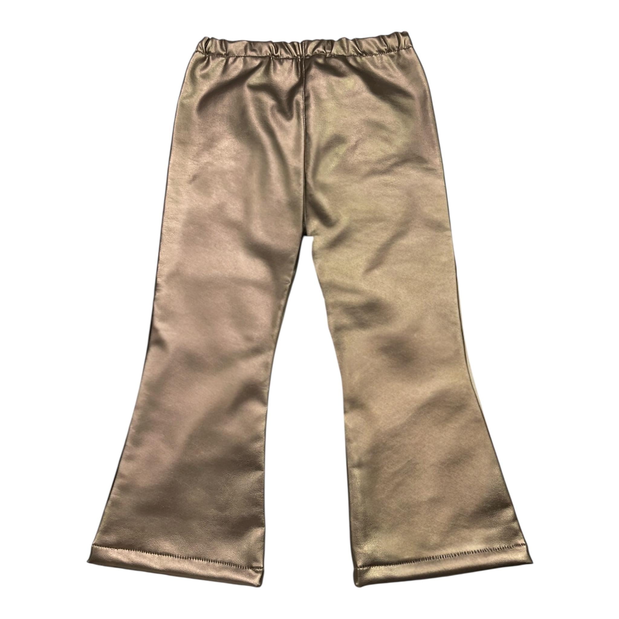 ZHOE & TOBIAH pantalone tinta unita modello a zampa Bronzo per Bambina ECL2 BRONZO ZHOE & TOBIAH 