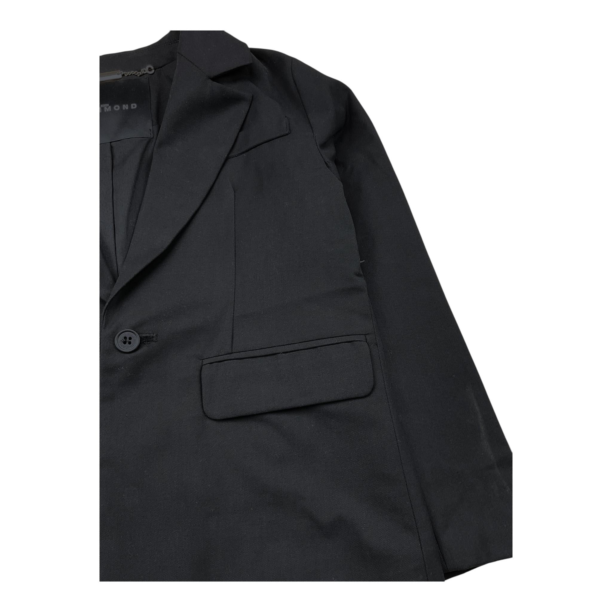 JOHN RICHMOND giacca tinta unita monopetto Nero per Bambino RBA25125GC NERO JOHN RICHMOND 