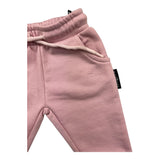 JOHN RICHMOND pantalone tuta tinta unita con logo Rosa per Neonata RIA25014PAA ROSA JOHN RICHMOND 