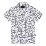 John Richmond Camicia Tinta Unita con Fantasia per Bambino RBP25093CA BIANCO JOHN RICHMOND 