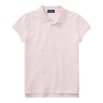 Ralph Lauren Polo Mezza Manica Tinta Unita con Logo per Bambina 312573242011 ROSA RALPH LAUREN 