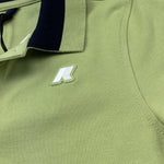 K-Way Polo Mezza Manica con Colletto In Contrasto per Bambino K6126PW VERDE K-WAY 