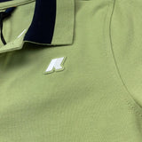 K-Way Polo Mezza Manica con Colletto In Contrasto per Bambino K6126PW VERDE K-WAY 