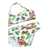 Moschino Costume 2 Pezzi Fascia-Slip per Bambina HHL00E BIANCO MOSCHINO 