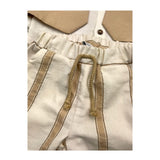 Barcellino Completo 3Pz Camicia-Pantalone-Gilet Beige Per Neonato