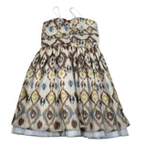 Naice Abito Bretelline Tinta Unita  per Bambina 23468 BEIGE NAICE 