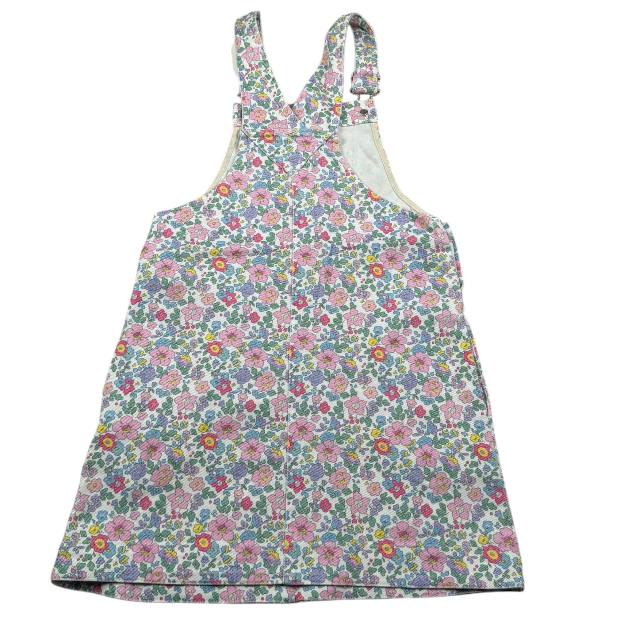 Saint Barth Salopette Fantasia Floreale per Bambina TECLAJR PANNA SAINT BARTH 