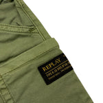 Replay Bermuda Tinta Unita con Girovita Regolabile per Neonato PB9504 VERDE REPLAY 