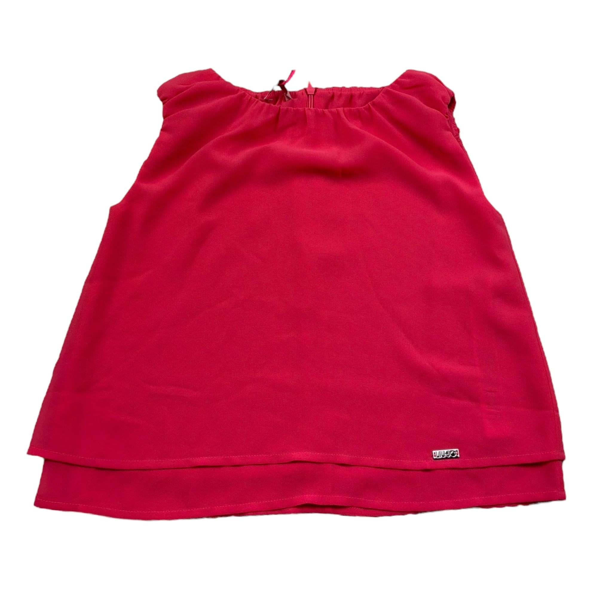 Liu Jo Camicia Giromanica Tinta Unita per Bambina GA5126X CORALLO LIU JO 