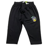 MOUSSE leggins tinta unita con stampa Nero per Neonata SUPERSTARSB NERO MOUSSE 