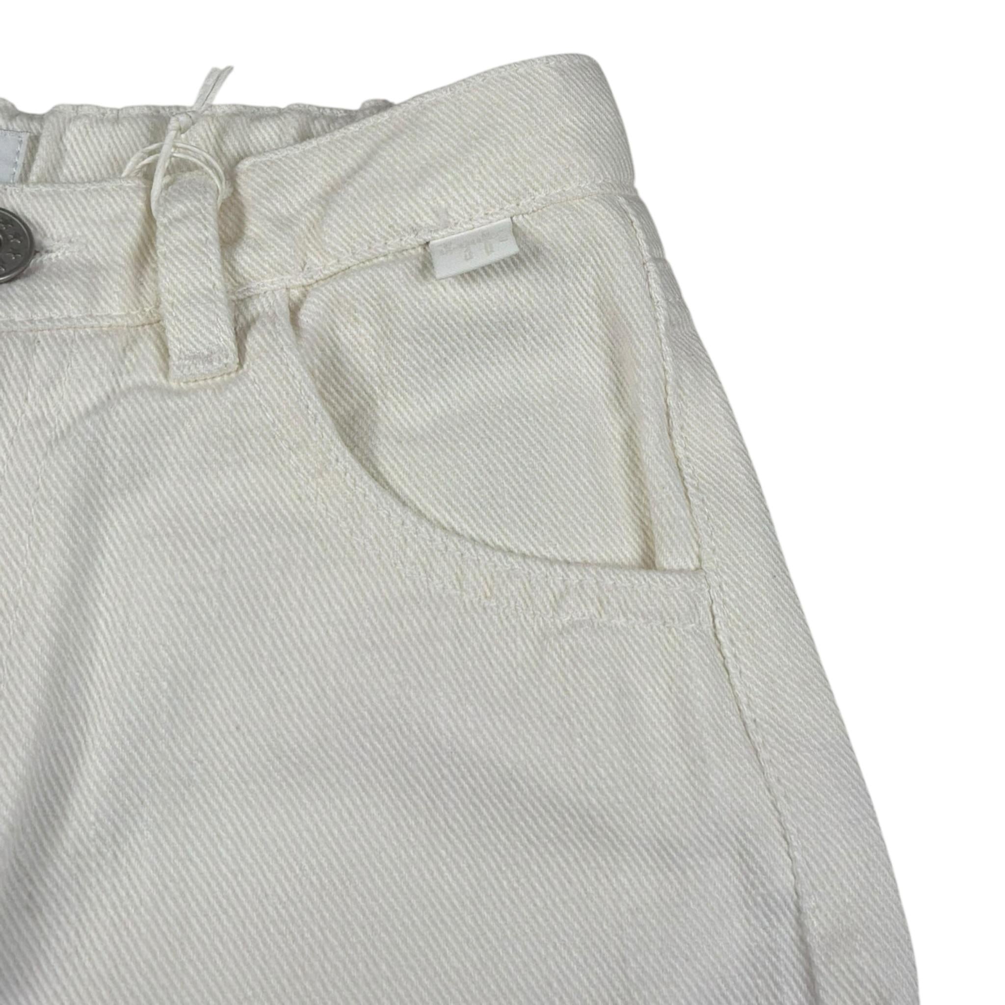 Il Gufo Jeans Tinta Unita con Girovita Regolabile per Bambino P25PL429J0044X PANNA IL GUFO 