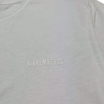 Bikkembergs T-Shirt Girocollo Tinta Unita con Stampa per Bambino BK3169 BIANCO BiKKEMBERGS 