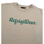 Refrigiwear T-Shirt Girocollo Tinta Unita con Logo per Bambino 136TRMJ25 BEIGE REFRIGIWEAR 