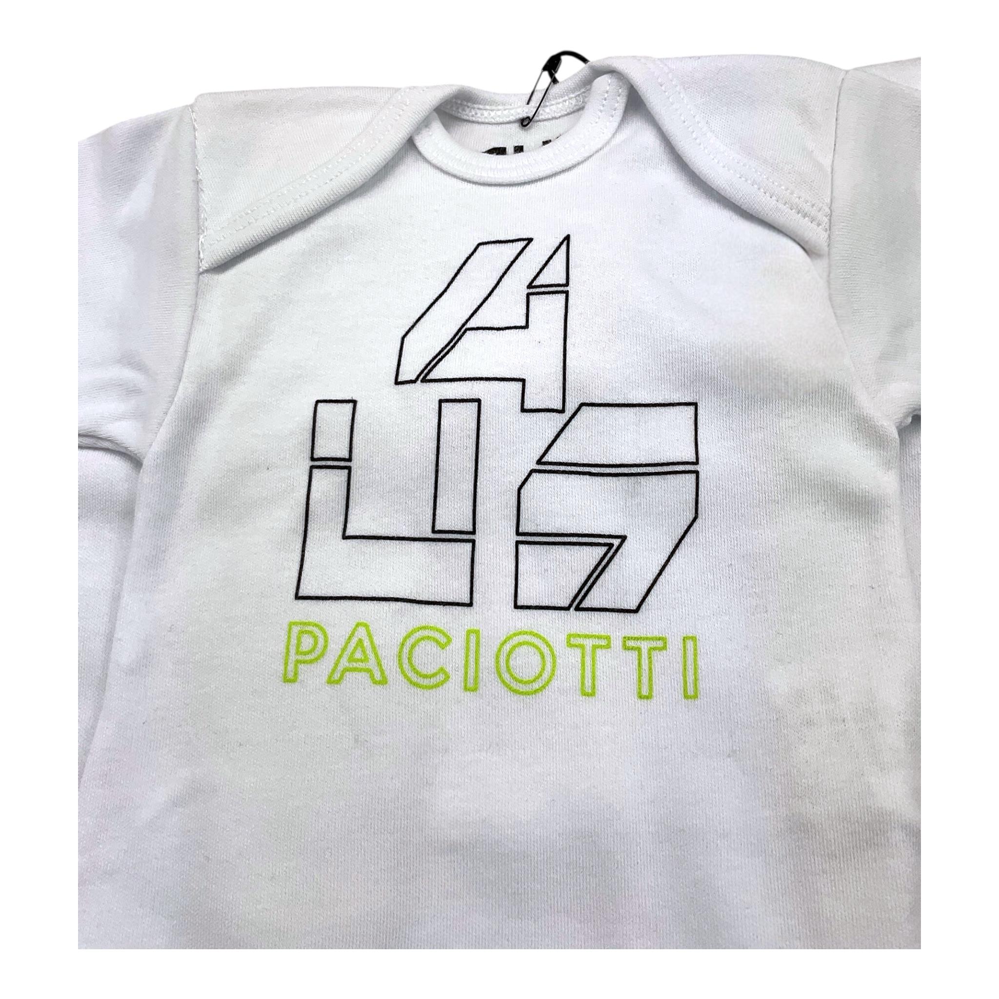 CESARE PACIOTTI set 3 pezzi body Bianco per Neonato BYP2301N BIANCO CESARE PACIOTTI 