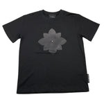 JOHN RICHMOND t-shirt girocollo tinta unita con stampa in contrasto Nero per Bambino RBA25076TS NERO JOHN RICHMOND 