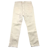 Vicolo Jeans Tinta Unita Con Giovita Regolabile Panna Per Bambina