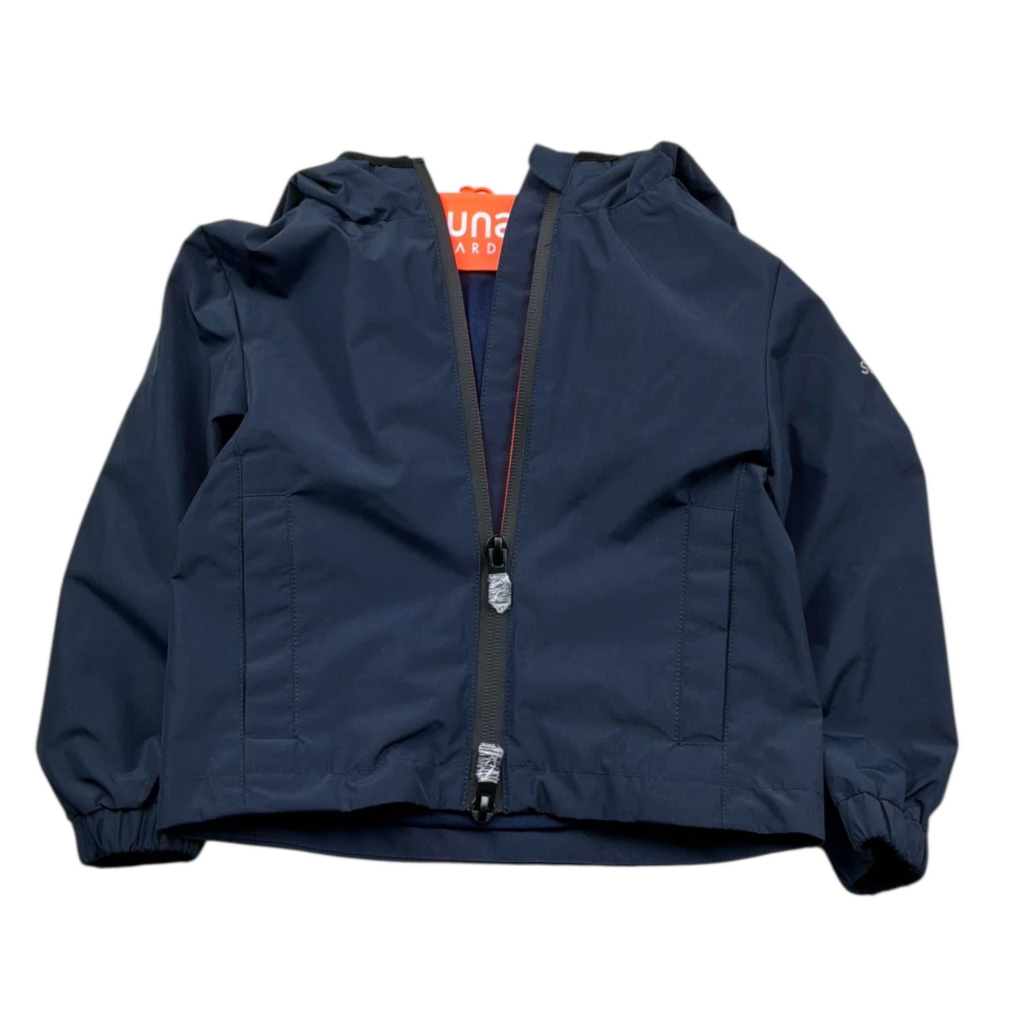 Suns  Giubbino Tinta Unita con Zip E Cappuccio per Neonato GBS5101UB BLU SUNS 